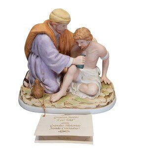 Greatest Stories Ever Told The Good Samaritan Luke 10:33 Figurine 8813 Homco '97